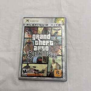 Grand Theft Auto: San Andreas - Xbox Platinum Hits (2004) Original Game
